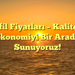 Profil Fiyatları – Kalite ve Ekonomiyi Bir Arada Sunuyoruz!